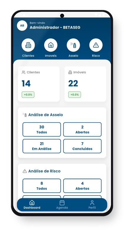 Axio Mobile em smartphone